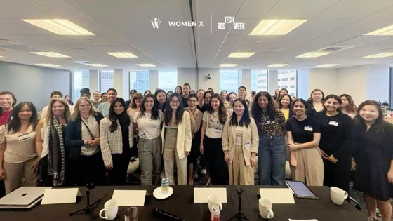 Women X gathering at Boston Tech Week