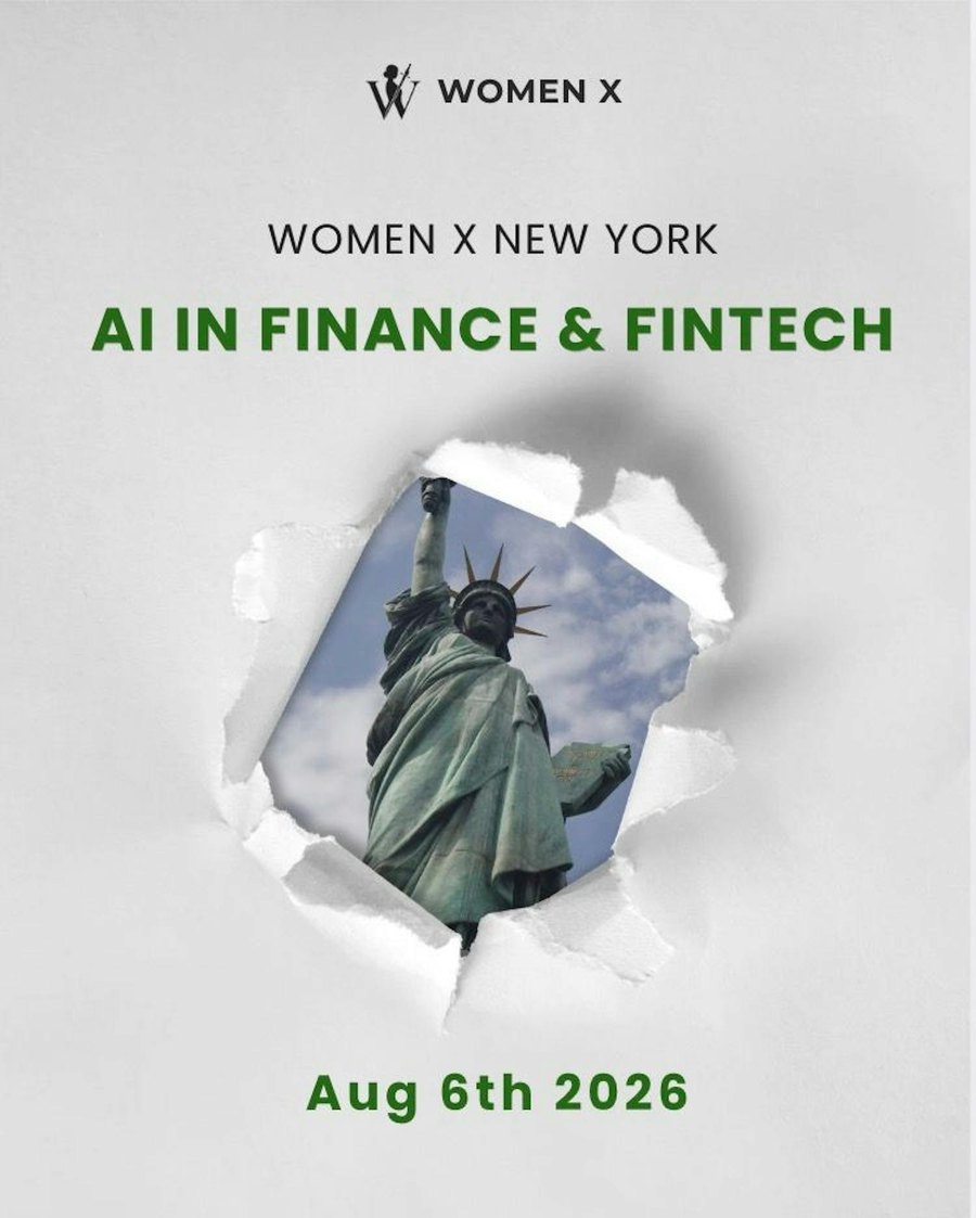 Women X New York: AI in Finance & Fintech flyer