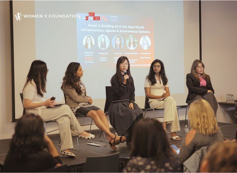 Janet Kuo on Panel II at Women X