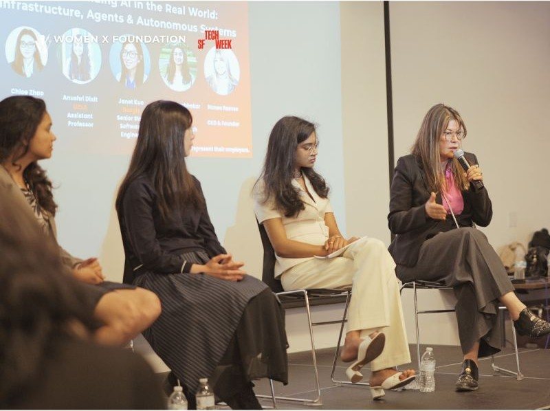Panel II, Building AI in the Real World, at Women X