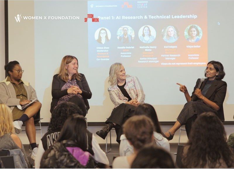 Panel I at Women X during SF Tech Week