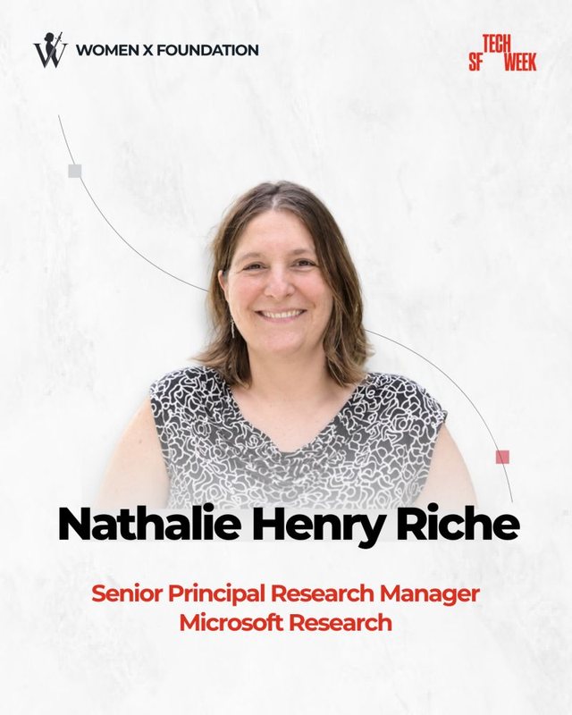 Nathalie Henry Riche, Senior Principal Research Manager, Microsoft Research