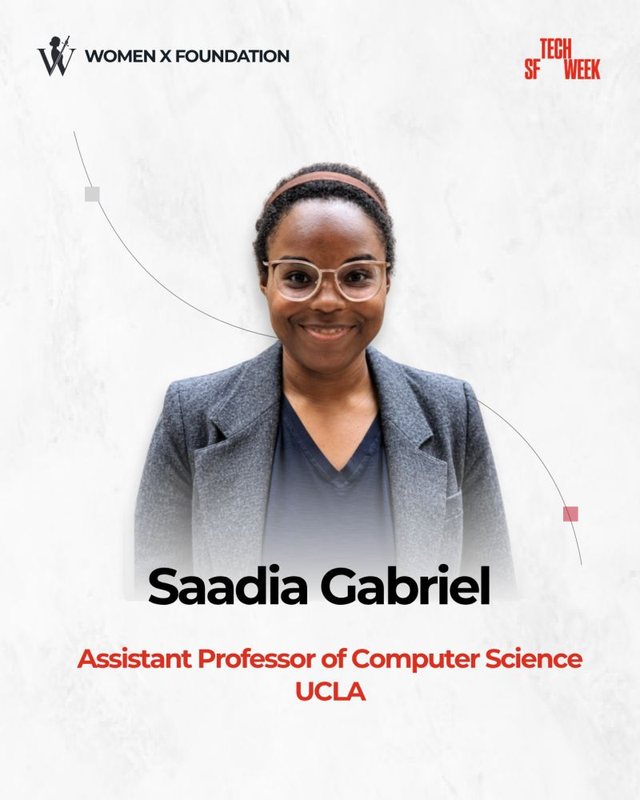 Saadia Gabriel, Assistant Professor of Computer Science, UCLA